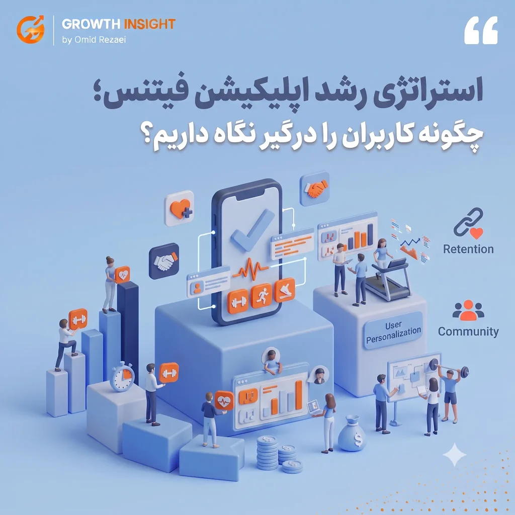 استراتژی رشد اپلیکیشن فیتنس: چگونه کاربران را درگیر نگاه داریم