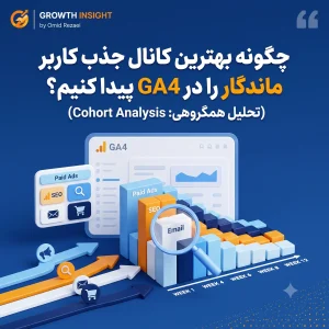تحلیل همگروهی (Cohort Analysis) در GA4؛ کشف ماندگارترین کانال‌های جذب